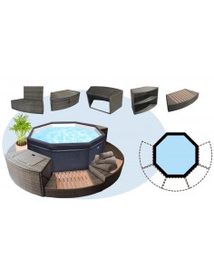 Spa Octopus + Pack mobilier 2