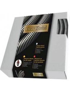 Tuyau flottant noir et or 2