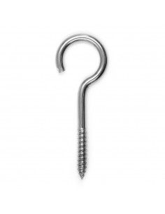 Crochet à viser Bois/Inox