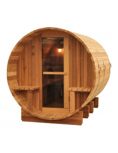 Barrel Sauna Canopy 7+1ft