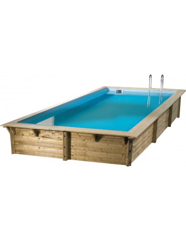 Kit piscine Azura 250 x 450 / H 126 cm