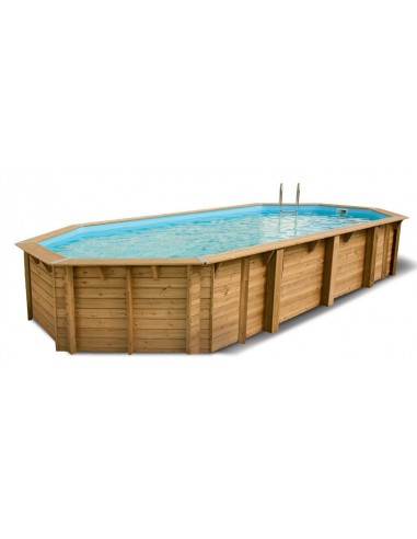 Kit piscine Azura 400 x 750 / H 130 cm